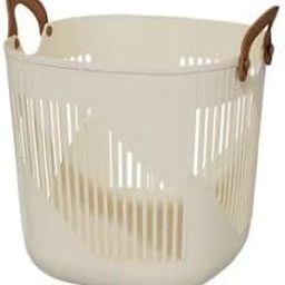 Furret Largy Capacity Clothes Dirty Plastic Laundry Storage Basket Good Appearance (multicolor)-13