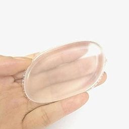 HARSH LOVE Silicone Sponge Makeup Cosmetic Puff Beauty Tools Transparent Powder Blender for Women Pack Of 2-picture-3