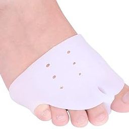 GNOLY 1 Pair of Silicone Toe Sleeve Gel Toe Protector Cap Cover Socks Guards Pads for Pain Relief-image-35
