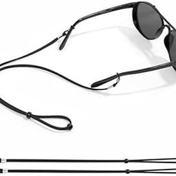 2 pcs Sunglasses String Eyeglasses Holder Straps Cord Retainer Glasses Strap Eyeglass Lanyard Neck Holders Cord Adjustable Strap Black Eyeglass Chains around Neck, Sports Eyeglass Straps-31