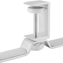 THE STYLE SUTRA Aluminum Headset Dual Headphone Under Desk Hook Clip Holder Stand Silver-19