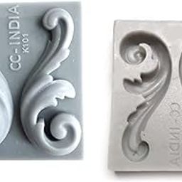 ALD Leaf Border Frame Silicone Mold DIY soap Cement Resin Flexible and Reusable Silicone Mould-picture-14