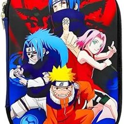 SUBADIKA Naruto Anime Character Design Hard Shell Pencil Case, Multi-Colour Storage Pouch for Stationery and Travel-image-72