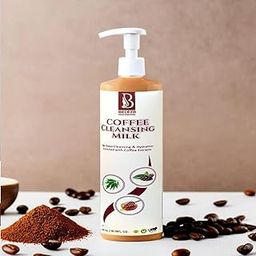 Coffee Cleansing Milk |Unisex Deep Cleanser, Hydrates, Gentle makeup remover-image-10