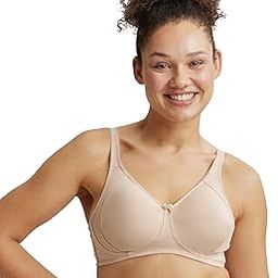 ES13 Women's Bra | Wirefree | Non Padded | Full Coverage |Side Panel Support | Super Combed Cotton Elastane Fabric-15