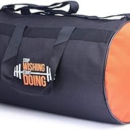 Allied Sales SB-210 Orange Polyester Gym Bags-picture-54