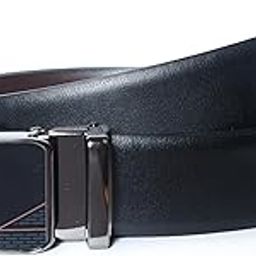 Reversible Italian Leather Belt for Men – 47" Length Size, Ideal for Formal & Casual Wear with 360° Rotating Buckle-picture-41