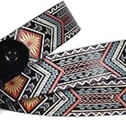 celtic Printed Belt with Black Buckle | Stylish Adjustable Fashion Belt for Men & Women | Durable Casual Accessory-picture-19