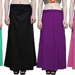 Women's Cotton Saree Underskirt (Pack of 4)-picture-51