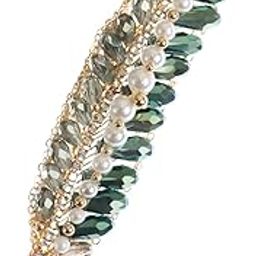 Vintage Gold And Diamond Feather Brooch Pin | 18k Gold Plated | Trendy, Lightweight & Comfortable | Stylish & Tarnish-Resistant | Qty : 1pc-image-91