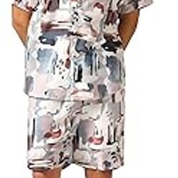 Men's Rayon T-Shirt and Pyjama Set-33