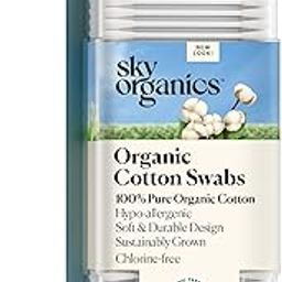Cotton Swabs Organic by Sky Organics (Large pack of 500 ct.) Natural Cotton Buds, Cruelty-Free Cotton Swabs, Biodegradable, All Natural Cotton Swabs, Chlorine-Free Hypoallergenic Cotton Swabs-image-55