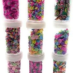 Slices Resin Flatbacks Polymer Clay Decoration Filler Beads DIY Mud Particles Sprinkles for Scrapbook Phone Case Nail Art Miniature Fairy Garden Craft Supplies Mobile Phone Jewelry Mold-picture-55