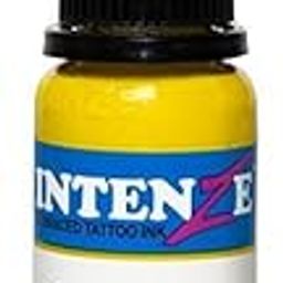 Intenze Tattoo Ink Brightest Tattoo Colour (Lemon Yellow), 1 Oz (30ML)-image-91