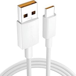 Realme 100W VOOC Fast Charging Cable � USB A to Type C Charger Cord | Compatible with OPPO, OnePlus, Realme, Vivo | 6A SuperVOOC Warp/Dart Charge Cable (1M, White)-13