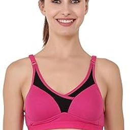 PEPUP T-3001 High Impact Sports Bra for Women (32 B, Magenta)-image-14