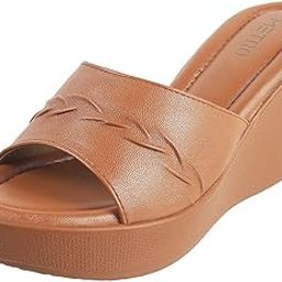 Women Synthetic Leather Wedge Heel Fashion Sandal-picture-25