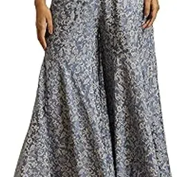 w for woman Women Relaxed Fit Mid Rise Strechable Divided Skirts | Culottes-picture-29