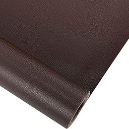ONPRIX 60 x 30 cm Large Leather Repair Patch for Couches- Self-Adhesive Waterproof PU Leather Kit for Sofa Car Seats Drivers Seat Vinyl Chairs Furniture Handbags Jackets Fix Tear (Brown) 2 Pcs-image-53