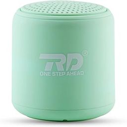 RD Mini Portable Bluetooth Speaker with TWS Feature, 5W Output, in-Build Mic for Calling, Bluetooth v5.0, 5 Hours of Playtime, Connect 2 Speaker at a Time, IPX4 Water Resistance-Green-30