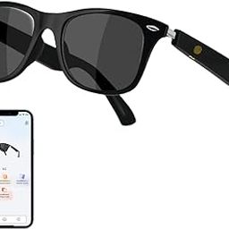 AI Translation Glasses with 110+ Languages Real-Time Translation, Bluetooth Audio Smart Glasses for Women & Men, UV400 Polarized Lenses, Hands-Free Calling, AI Smart Sunglasses for Business-image-6