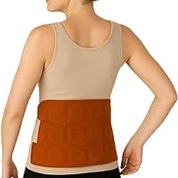 Accupressure 12 Magnets Back and Belly Magnetic Slimming Belt, Stress and Pain Relief Free Size Back Support Belt for Back Pain Abdominal Belt for Back Pain Multicolour-image-26