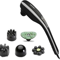 AGARO MARVEL Electric Handheld Full Body Hammer Massager with 5 Massage Heads, 5 Mode & 6 Speed Settings for Pain Relief & Relaxation, Back, Leg & Foot-image-81