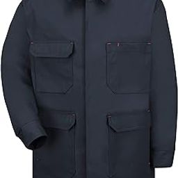 Men's Blended Duck Chore Coat, Navy Duck, 3X-Large-image-15