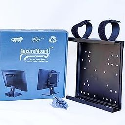 SecureMount Vesa Bracket with Adaptor Holding Straps ( Compatible with Hp / Dell / Lenovo ) ( Monitor - Under Desk & Wall Mount)-10