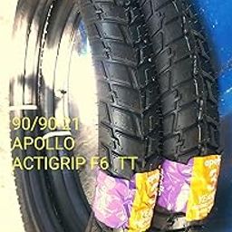 Apollo Actigrip F6 90/90-21 54P Tube Type Bike Tyre, Front...-image-45