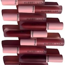 BEAUTY Lipstiks Combo Pack of8 Liquid Mini Lipstick(THE FOREVER NUDE EDITION&RED (Multicolor) - Suits all skin types - Nourishes & Hydrates Dry Chapped Lips (40ml)(red+natural4in17_bzr)-image-77
