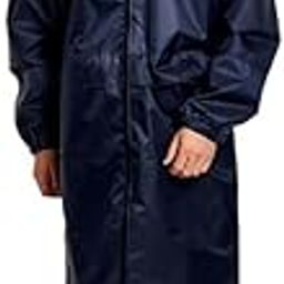 Firmed String Raincoat For Men & Women Waterproof Pvc Pastic Polyester Mix Longcoat With Adjustable Hood And Carrying Pouch |Waterproof|Lightweight|-image-71