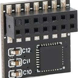 14Pin TPM2.0 Module, TPM 2.0 Module Independent Encryption Processor Electronic Components 14Pin TPM2.0 for Computer for PC for System-3