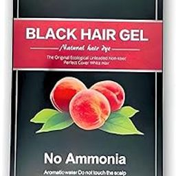 Dreamshop Hair Gel Amonia Free Natural Hair Color Dye Organic Natural Black Color Dye For Men And Women Both Long Lasting Coloring-49