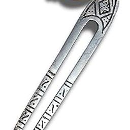 UNIQUE AND STYLISH OXIDISED GERMAN SILVER TRADITIONAL HAIRPINS/JUDAPINS/JUDA STICKS FOR GIRLS AND WOMEN WITH YELLOW BEADS-image-46