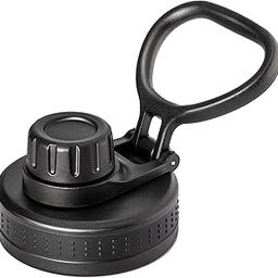 Prurex Spout Lid for Hydro Flask Wide Mouth Water Bottles, Replacement Lid for 12 16 18 22 32 40 64oz 2.28" Wide Mouth Sports Water Bottles Accessories (Black, 1 Pack)-image-67