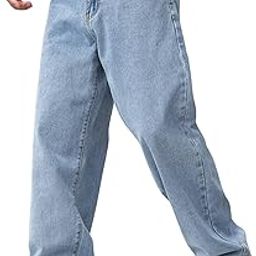 Men's Loose Jeans || Men's Jeans Pants || Denim Jeans || Baggy Jeans for Men (Jeans-06-07-08)-image-98