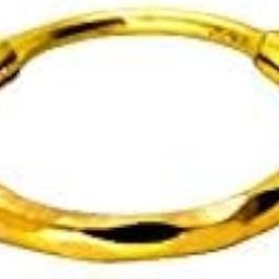 DPJ18k (750) Small Gold Nose Sania Mirza Ring for Women-image-72