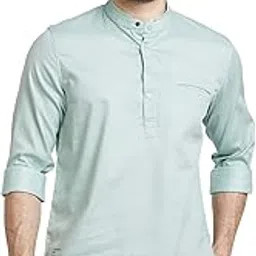 spykar Men's Cotton Solid Slim Fit Shirt-picture-33