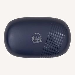 Cymbals Wireless Noise Cancelling Headphones with Long Battery Life, Premium Bass Quality, Navy Blue-image-36