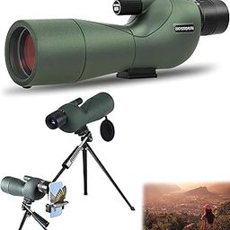 Monoculars for Long Distance 25-75x60 | Monocular Telescope with Tripod | Spotting Scope for Camping, Wildlife, Bird Watching, Hunting, Travelling | Extra-Wide View-28