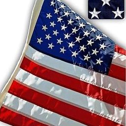US Flag Factory - 2.5x4 FT US American Flag (Embroidered Stars, Sewn Stripes) Outdoor SolarMax Nylon Flag - Made in America (2.5x4 FT)-image-36