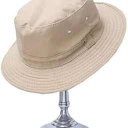 Men's Wide Brim Summer Hat | Cricket Umpire Bucket Sun Hat | Round Sun Cap for Hiking, Fishing, Gardning, Travel-picture-3
