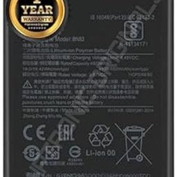 FLIPTRONICS ORIGINALS™ BN53 Battery for Redmi Note 9 pro M2003J6B2G Battery with 1 Year Warranty **** (V27)-picture-28