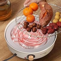 Tabletop Electric Stove, Multi-functional Small Grill, Portable BBQ for Outdoor Indoor Cooking, Camping and Picnic-image-49