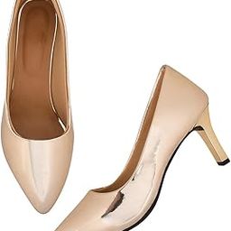 TRYME Women's Fashion Pointed Stiletto Heel Pump Shoes for Party and Formal Occasions-15
