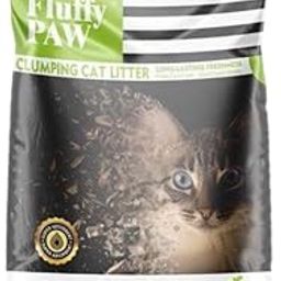 Fluffy PAW Apple Scented Clumping Cat Litter High Absorbency, Low Dust Formula Long-Lasting Odor Control for All Cat Breeds Hygienic Pet Litter (Green Apple-25 Litre)-20