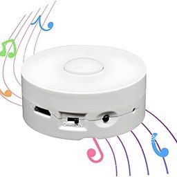 XLW 16 Min Voice Recorder,DIY Voice Recording Button for Stuffed Animals, Bear,Plush, Baby Doll Toy,Pillow. Record Custom Messages for Xmas Halloween New Year Birthday Creative Presents-White-51