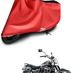DROHAR Body Cover for Bajaj Avenger Street 220 2022(BS -2,3,4,6) Legitimate UV Protection,Dustproof Body Cover(Strip Black)-image-34
