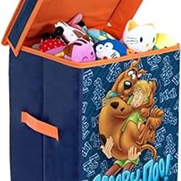PrettyKrafts 1-Pack 11x15 Inch, Cube Storage Bin, Non Woven Storage Cube Organizer, Foldable Fabric Closet Storage Boxes with Lids, Toys Storage Bins 2 Handles, Shelf Organizer Box For Kids, Pink-20